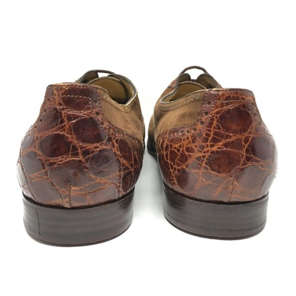 Bragano Cole Haan Oxfords Shoes Size 10 Crocodile main image 4